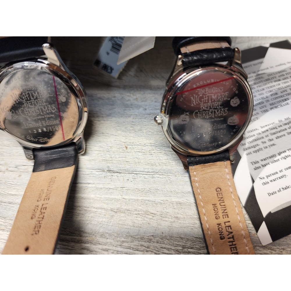 Disney Gallery Nightmare Before Christmas Limited Edition 3 Watch Set #1385/1500 - Picture 11 of 16
